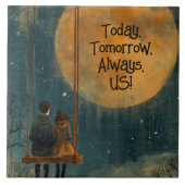 FOREVER US TILE TEGELTJE (Voorkant)