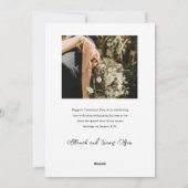 "Forever Valentijnse Valentijnsdagen" Fotokaart Feestdagenkaart (Achterkant)