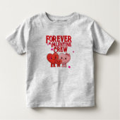 Forever Valentine Crew Kinder Shirts (Voorkant)