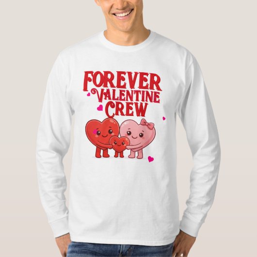 Forever Valentine Crew T-shirt (Voorkant)