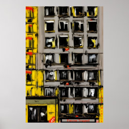 Forever verpakt - een stijlvolle AI Fantasy Art-pr Poster