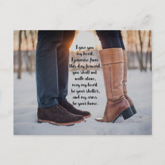 Forever Vows Briefkaart