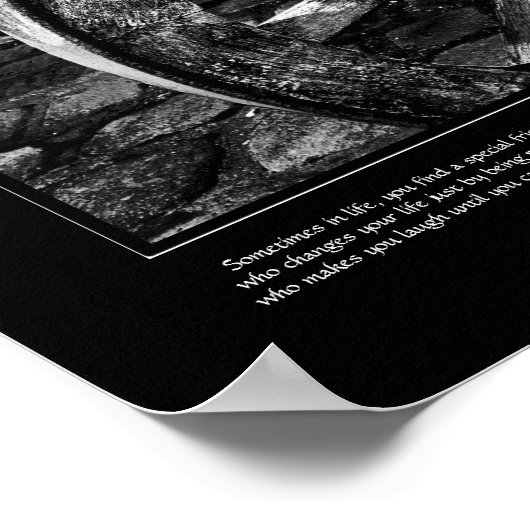 Forever vriendschap,  Wagon Wheel Poster (Hoek)
