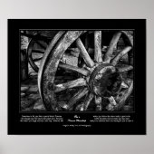 Forever vriendschap,  Wagon Wheel Poster (Voorkant)