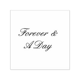 Forever Wedding Quote Zelfinktende Stempel