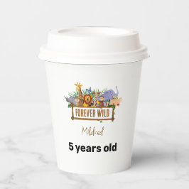 Forever Wild Birthday Papieren bekers