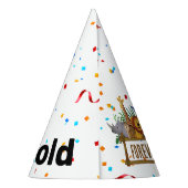 Forever Wild Birthday Party Pet Feesthoedjes (Achterkant)