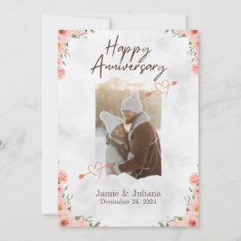 Forever With You – Elegante Jubilea Kaart