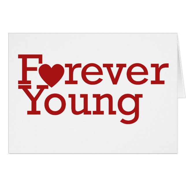 Forever Young (Voorkant Horizontaal)