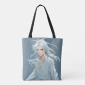 Forever Young Anime Art Canvas tas (Achterkant)