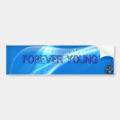 Forever Young Bumpersticker (Voorkant)
