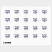 Forever Young Leap Year Verjaardag Leapling Ronde Sticker (Vel)