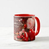 'Forever Your Valentine' Combo Mug Mok (Voorkant rechts)