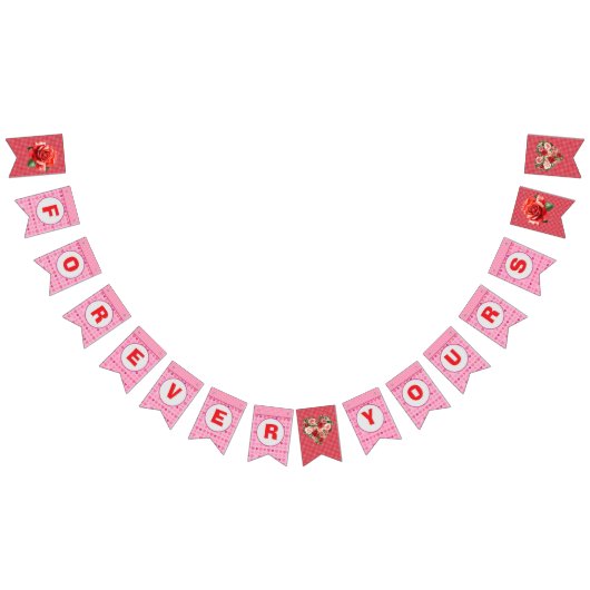 Forever Yours bunting banner (Alle)
