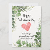 Forever Yours: een feest voor de Valentijn Kaart (Voorkant)