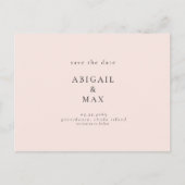 Forever Yours foto bruiloft Briefkaart Bewaar de d (Voorkant)