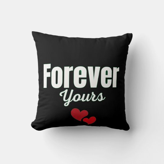 Forever Yours Kussen (Voorkant)