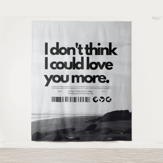 Forever Yours Poster Wandkleed (Voorkant)