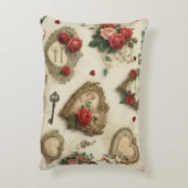 "Forever Yours"  Sierkussen Accent Kussen (Achterkant (Verticaal))