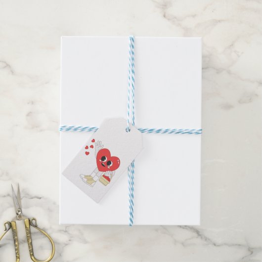 Forever Yours: Valentijn's Day Affair Cadeaulabel (Met Touw)