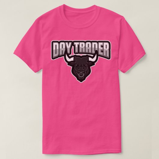 Forex Day-handelaar 1 T-shirt (Design voorkant)
