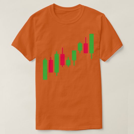 Forex- en effectenkaarten t-shirt (Design voorkant)