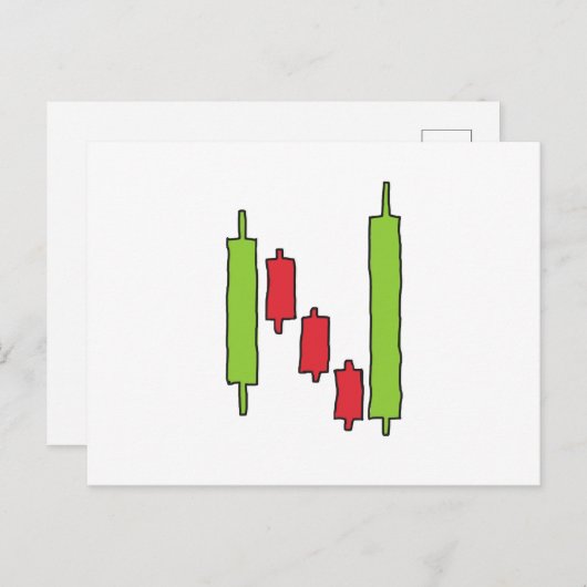 Forex FX-handel Briefkaart (Voorkant / Achterkant)