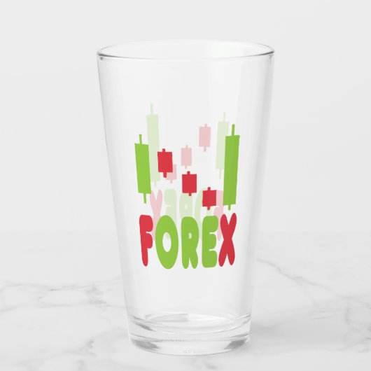 Forex FX-handel Glas (Achterkant)