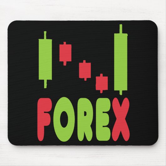 Forex FX-handel Muismat (Voorkant)