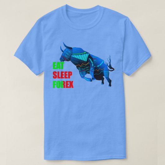 Forex-handel T-shirt (Design voorkant)