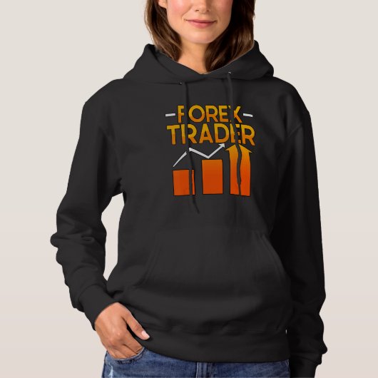 Forex handelaar buitenlandse valuta belegger hoodie (Voorkant)