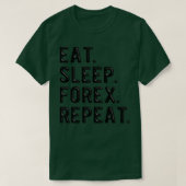 FOREX HANDELSEatslapforexherhaalde 1 T-shirt (Design voorkant)