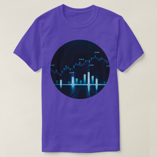 Forex-handelskaarten, verst t-shirt (Design voorkant)