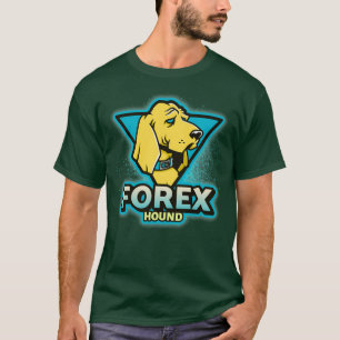 Forex Hound Dayhandelaar Design T-shirt