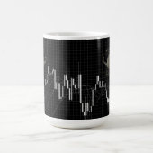 Forex kandelaargrafiek met Bitcoin Gold Coin Magische Mok (Midden)