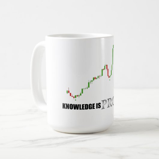 Forex Knowledge is winst-Mok Koffiemok (Voorkant links)