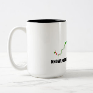 Forex Knowledge is winst-Mok Tweekleurige Koffiemok