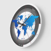 Forex Markets Timezone Clock GMT-6 Grote Klok (Hoek)