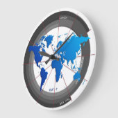 Forex Markets Timezone Clock GMT-7 Grote Klok (Hoek)