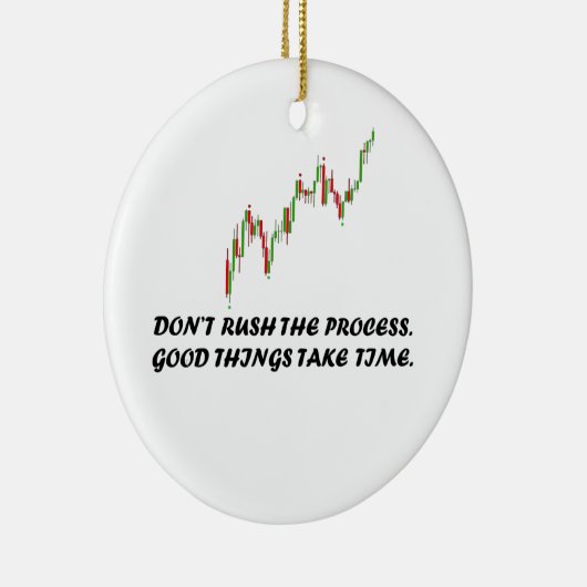 Forex Mentality Ceramic Ornament (Rechts)