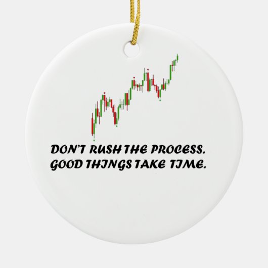 Forex Mentality Ceramic Ornament (Voorkant)