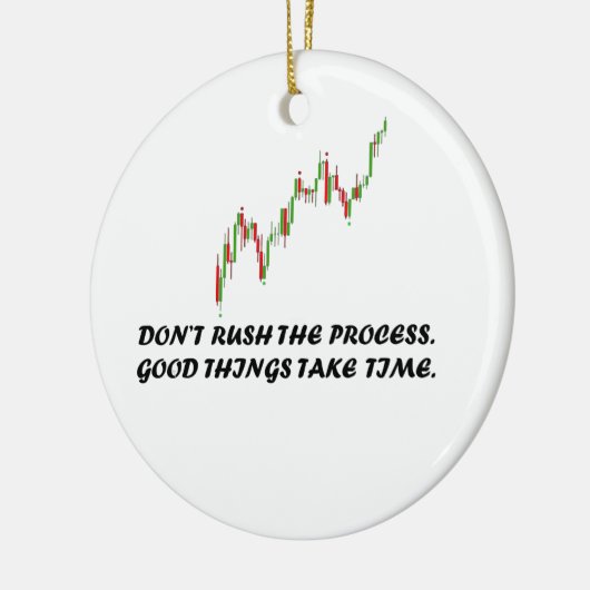 Forex Mentality Ceramic Ornament (Links)