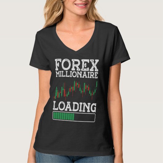 Forex Miljonair Laadt BACKPRINT Forex T-shirt (Voorkant)