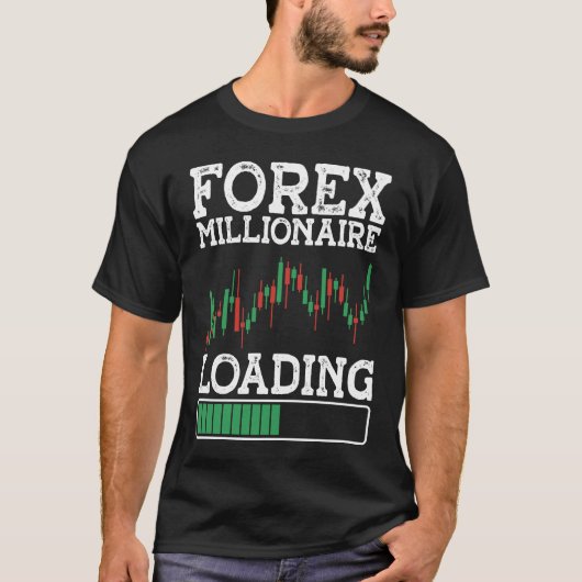 Forex Millionaire Loading BACKPRINT Forex T-shirt (Voorkant)