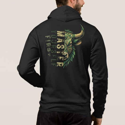 Forex mindset | motivatie | stierenmarkt hoodie (Achterkant)