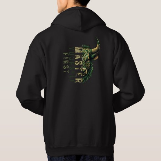 Forex mindset | motivatie | stierenmarkt hoodie (Achterkant)