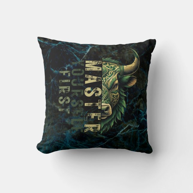 Forex mindset | motivatie | stierenmarkt kussen (Voorkant)