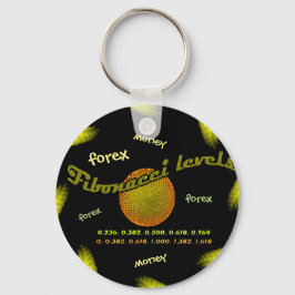 Forex, Money, Fibonacci-nummers Sleutelhanger