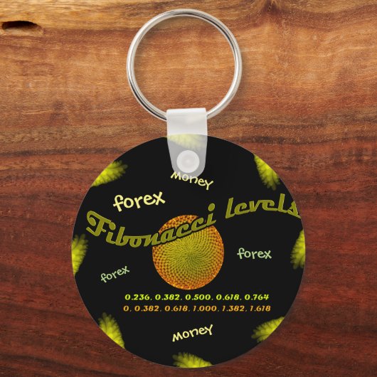 Forex, Money, Fibonacci-nummers Sleutelhanger (Voorkant)
