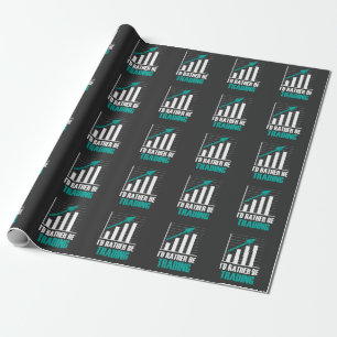 Forex Stock Market Trading Day Handelaar Investor Cadeaupapier